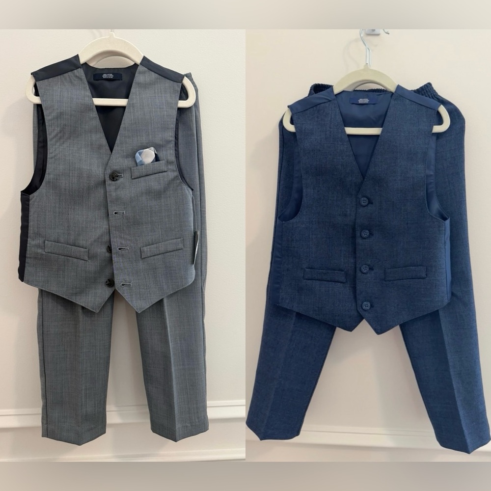 2 piece Dress Pants and Vest Bundle of 2 IZOD & Nautica set Size 6